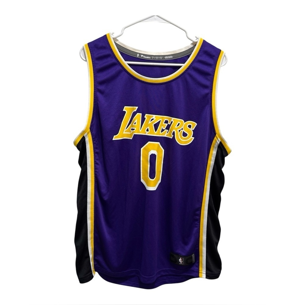 Russell Westbrook Lakers Jersey #0 Fanatics Authentic Size Large/48